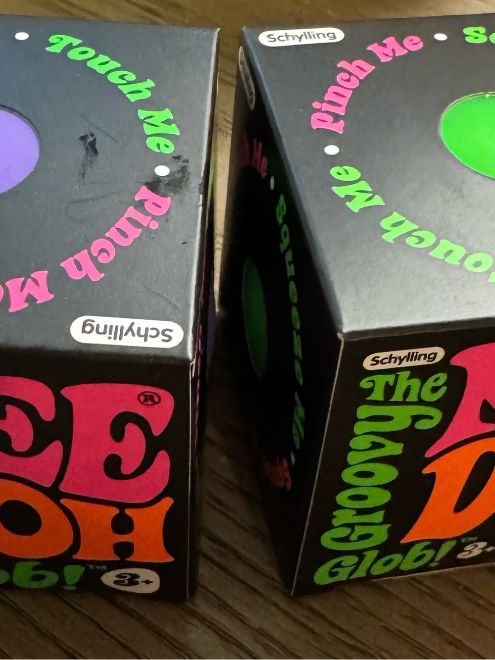 Groovy Dohl Globe Kids Toy - Black with Green & Purple Accents